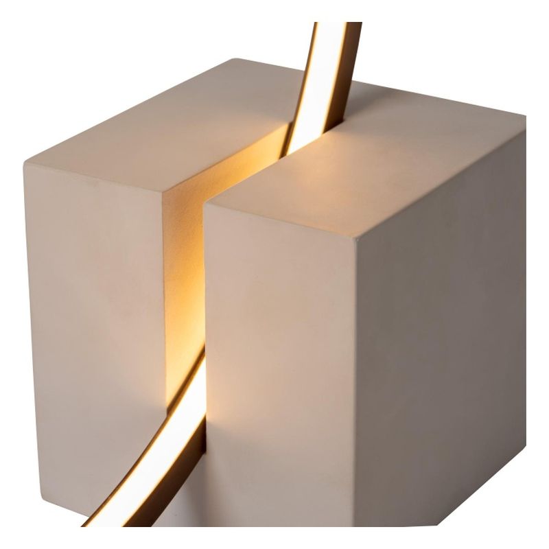 Lucide CIRKELIS - Stolná lampa - LED Dim. - 1x6W 3000K - Čierna